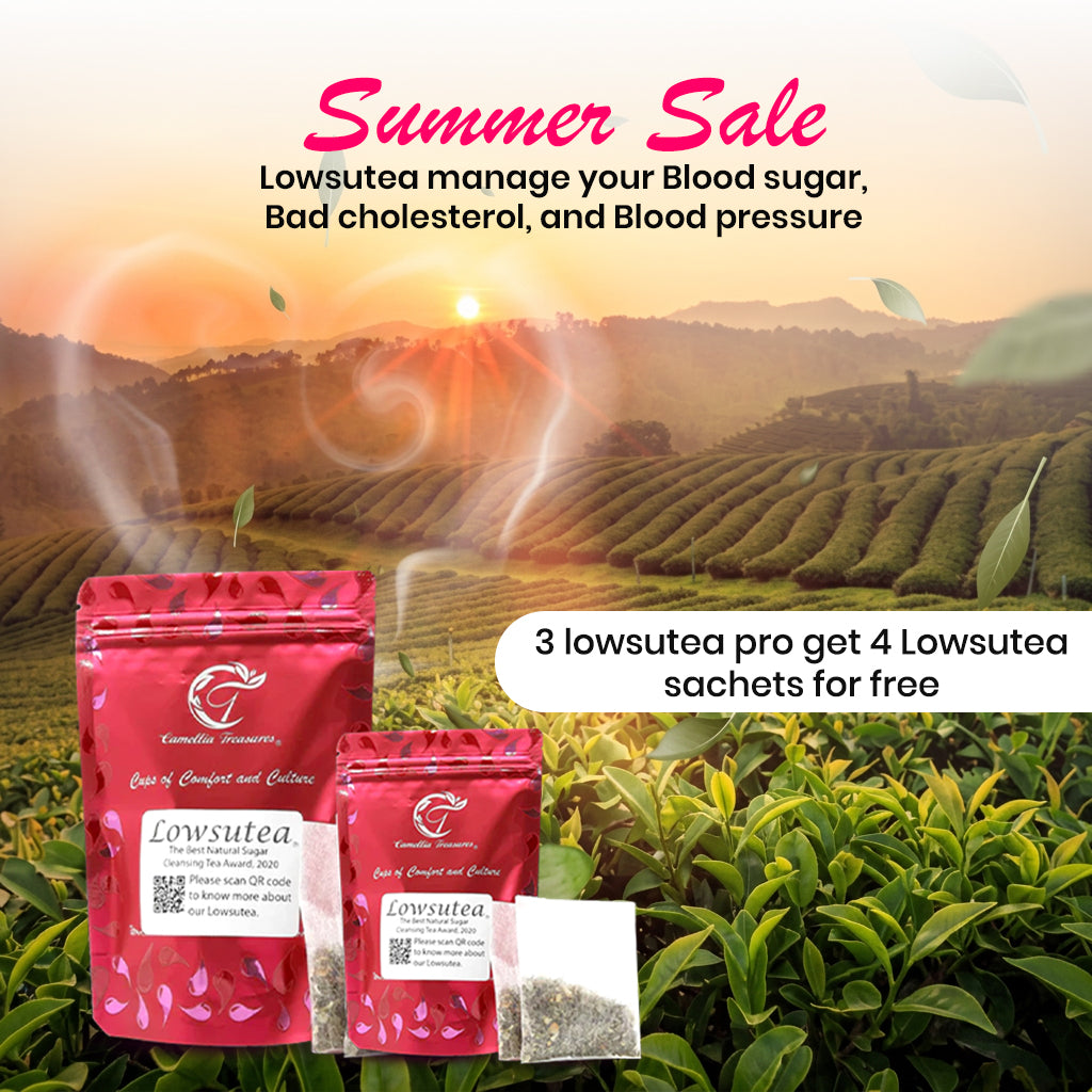 SUMMER SALE-3 lowsutea pro get 4 Lowsutea sachets for free